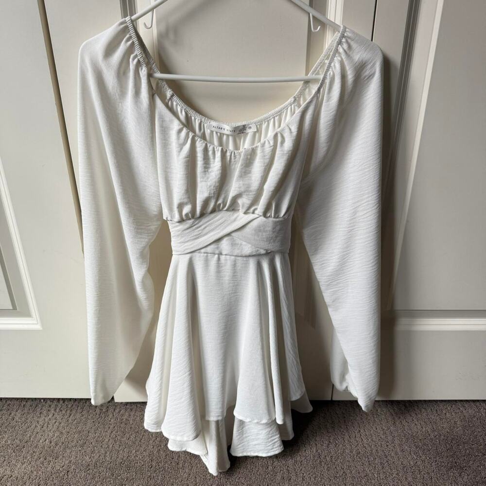 Altard state white dress